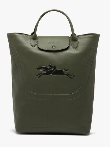 Longchamp Le pliage xtra botte Sac port main Vert