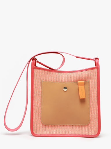 Longchamp Le foulonn soleil Sac port travers Rouge