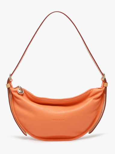 Longchamp Half bag Cross body tas Beige