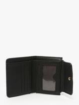 Porte-monnaie Porte-cartes Miniprix Noir grained 78COK865-vue-porte
