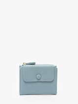 Portemonnee Met Kaarthouder Miniprix Blauw grained 78COK865