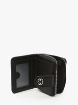 Porte-monnaie Porte-cartes Miniprix Noir grained 78COK867-vue-porte