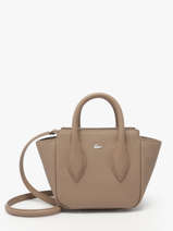 Sac Port� Main Daily City Lacoste Beige daily city NF4959DZ