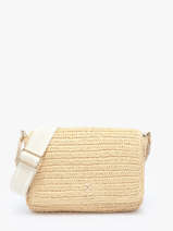 Sac Bandoulire Th Spring Logo Polyurethane Tommy hilfiger Blanc th spring logo AW17224