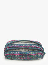 Trousse Fille 2 Compartiments Cameleon Bleu vintage fantasy PBVGTROU-vue-porte