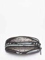 Trousse 2 Compartiments Cameleon Gris vintage urban PBVBTROU-vue-porte