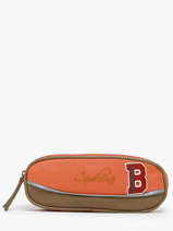 Trousse 2 Compartiments Cameleon Orange vintage urban PBVBTROU