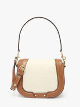 Sac Bandoulire Ella Cuir Le tanneur Beige ella TNGI1214