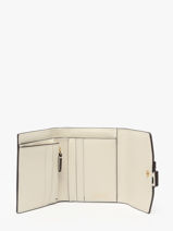 Portefeuille Leder Lauren ralph lauren Wit cameryn 32966782-vue-porte
