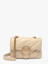 Sac Bandoulire Love Bag Puff  Pinko Beige love bag puff A0F2