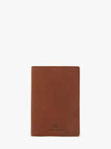 Portefeuille Cuir Serge blanco Marron austin AST21121