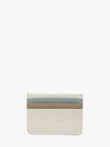 Porte-cartes Cuir Crinkles Blanc caviar 14320C