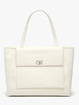 Sac Port paule Ck Tex Calvin klein jeans Blanc ck tex K613178