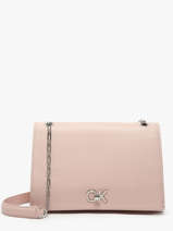 Cross Body Tas Ck Chain Gerecycleerd Polyester Calvin klein jeans Roze ck chain K612810