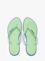 Tongs Havaianas Vert women 4149584F