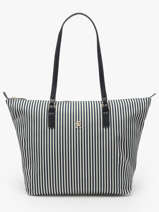Sac Bandoulire Poppy Summer Polyester Recycl Tommy hilfiger Bleu poppy summer AW17203