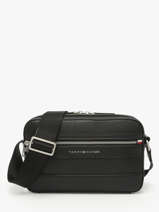 Sac Bandoulire Tommy hilfiger Marron central AM13207