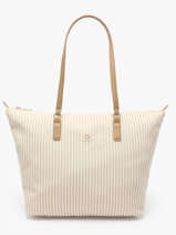 Sac Bandoulire Poppy Summer Polyester Recycl Tommy hilfiger Beige poppy summer AW17203
