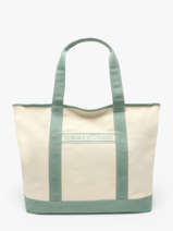 Sac Port paule Th Summer Coton Tommy hilfiger Vert th summer AW17421