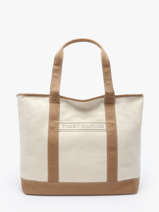 Sac Port paule Th Summer Coton Tommy hilfiger Marron th summer AW17421