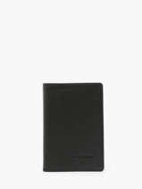 Porte-cartes Cuir Hexagona Noir confort 461007R