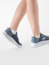 Sneakers Slip-ins Skechers Bleu accessoires 124836-vue-porte