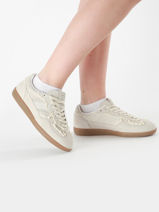 Sneakers Tb.490 En Cuir Alohas Beige accessoires 10082301-vue-porte