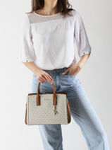 Sac Port Main Laila Michael kors Beige laila R5G9IS6B-vue-porte