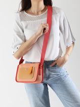 Longchamp Le foulonn� soleil Cross body tas Rood-vue-porte