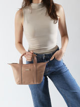 Sac Port Main Tara Nylon Hexagona Rose tara 8120170-vue-porte