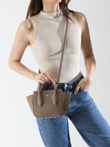 Cross Body Tas Daily City Lacoste Beige daily city NF4959DZ-vue-porte