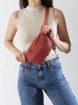 Heuptasje Biba Rood leather BRI5L-vue-porte