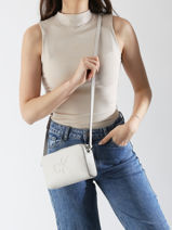 Sac Bandoulire Sculpted Calvin klein jeans Beige sculpted 4K3036G-vue-porte