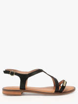 Nu-pieds Hastral En Cuir Les tropeziennes Noir women HASTRAL