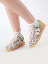 Sneakers Goal En Cuir Coolway Multicolore women 7603184-vue-porte
