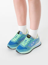 Sneakers Ally Color Explosion Sun68 Bleu women Z35204-vue-porte