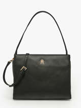 Sac Port paule Th Legacy Polyester Recycl Tommy hilfiger Noir th legacy AW17173