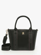 Sac Port� Main Th Logotape Tommy hilfiger Noir th logotape AW17201