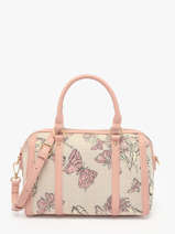Sac Port Main Butterfly Coton Miniprix Rose butterfly 32871