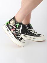 Sneakers Nan-ku couture Noir women 15A1-vue-porte