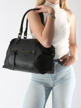 Sac Port paule Bubble Miniprix Beige bubble 2131-vue-porte