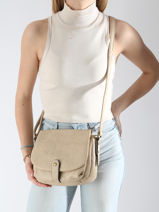 Sac Bandoulire Eva Miniprix Beige eva MD5564-vue-porte