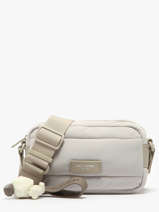 Sac Bandoulire Plum Polyester David jones Beige plum CM7475
