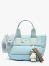 Sac Bandoulire Plum Polyester David jones Bleu plum CM7478