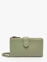 Portefeuille Porte-monnaie Miniprix Vert soft 195