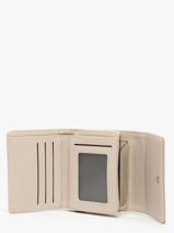 Porte-monnaie Porte-cartes Miniprix Beige sable YM72014-vue-porte