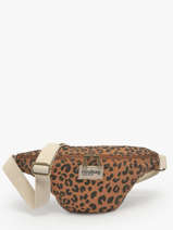 Sac Banane Hindbag Marron leopard LE