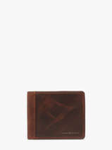 Portefeuille Met Portemonnee Leder Maverick Bruin the original MAVTO003