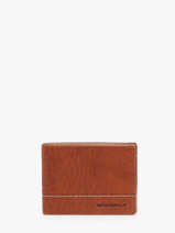Portefeuille Porte-monnaie Cuir Maverick Marron rough gear MAVRG004