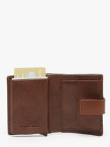 Portefeuille Met Portemonnee Leder Maverick Bruin rough gear MAVRG063-vue-porte